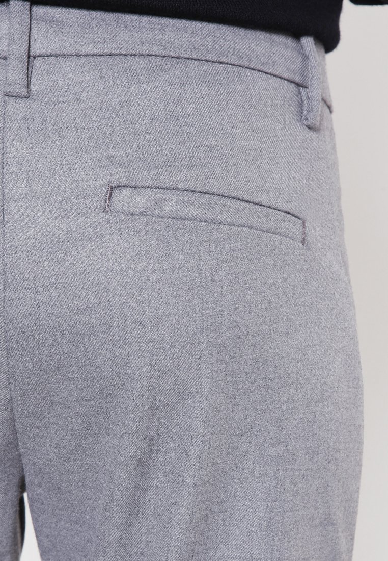 Fiveunits ANGELIE Bukse melange theory Zalando.no Fiveunits ANGELIE - Bukse - grey melange