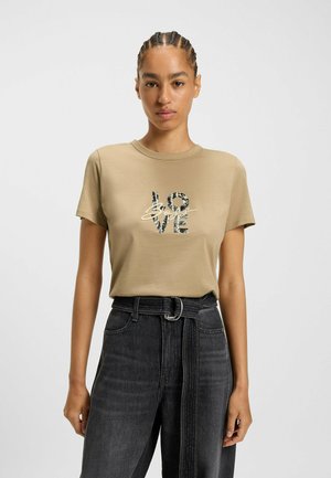 ELOGO - T-shirts print - brown twelve