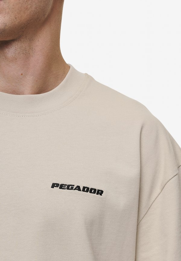 LOGO OVERSIZED TEE UNISEX - Basic T-shirt - washed light beige3