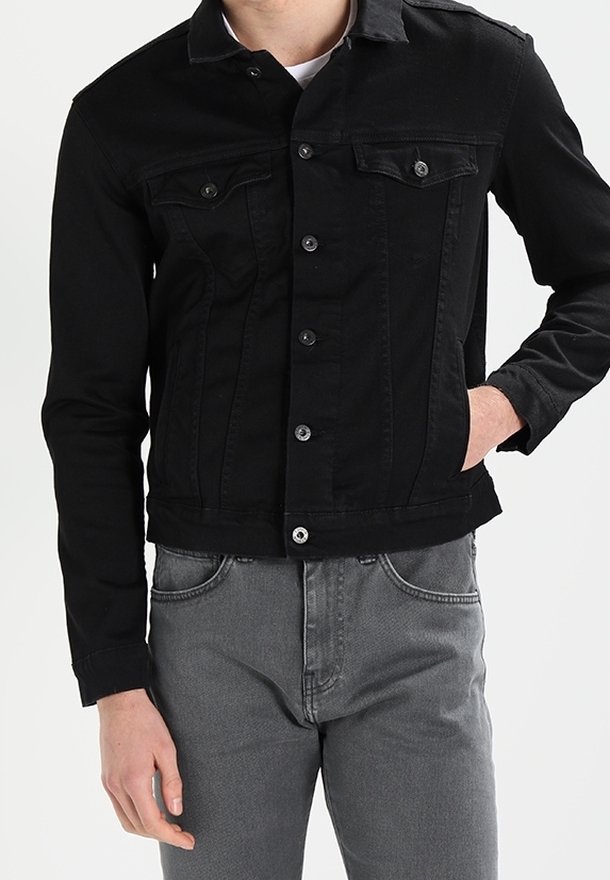 Edwin Veste en jean - black