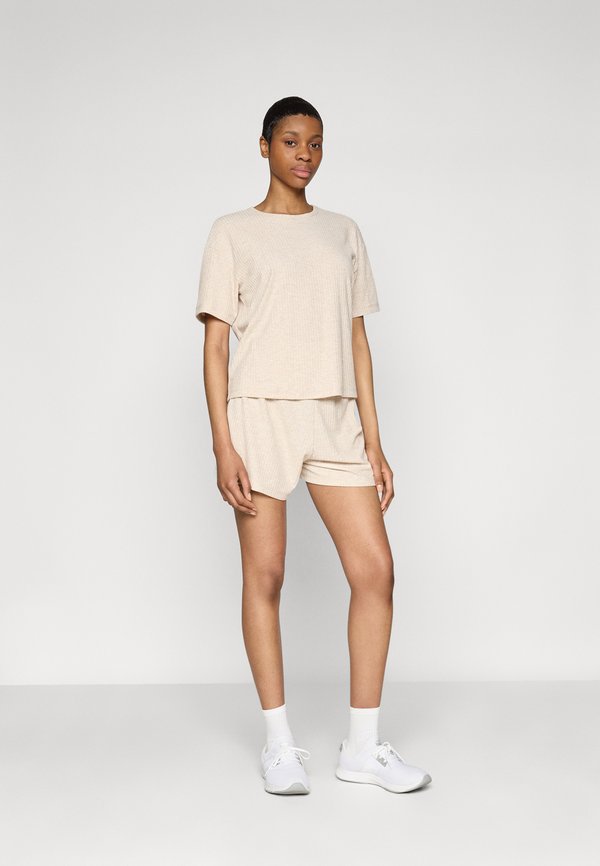 ONPSEREN LOOSE RIB TEE - Basic T-shirt - pumice stone2