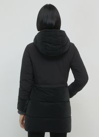 Calliope CON CAPPUCCIO  - Manteau d'hiver - nero