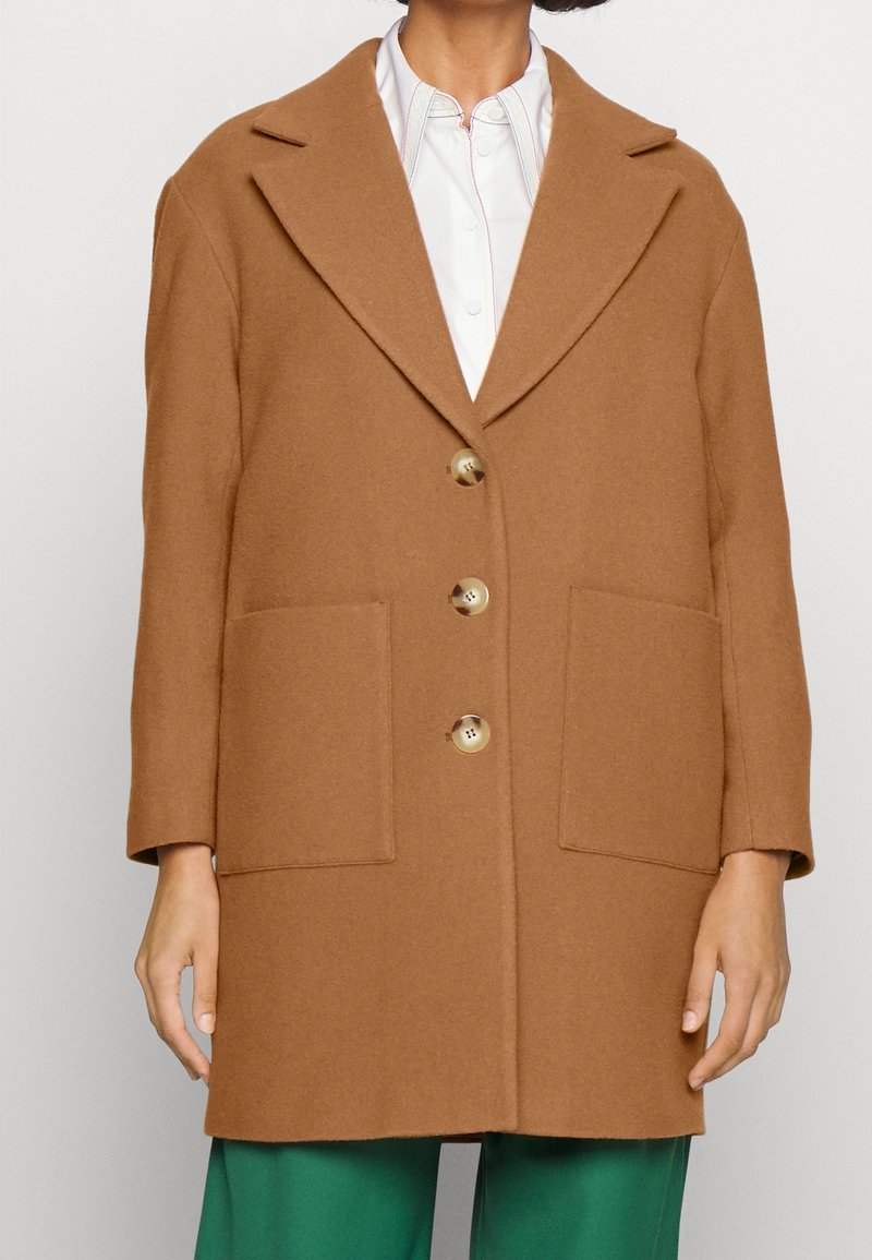 STUDIO ID Cappotto classico - camel