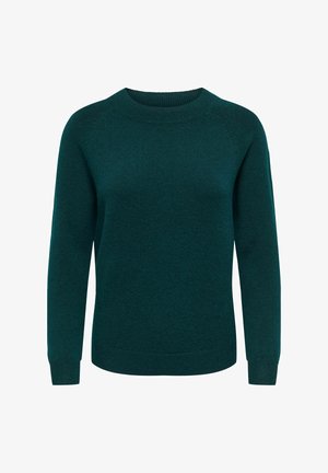 ONLY, ONLRICA LIFE L/S PULLOVER KNT NOOS - Pullover - dark sea