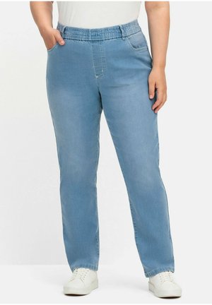 Sheego, Slim fit jeans - blue denim