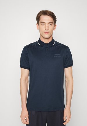 HEX PRINT - Polo - navy