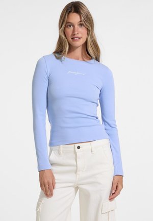 EMBRO SLIM - Hosszú ujjú felső - blau