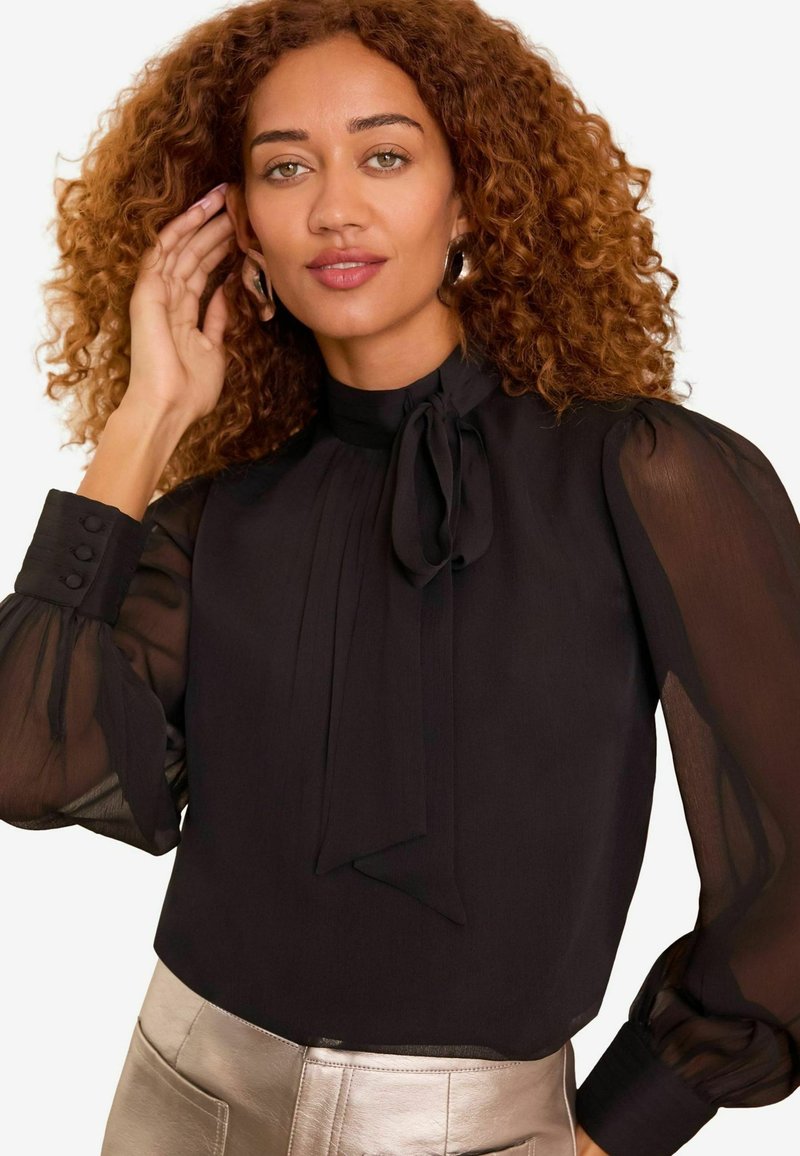 Love & Roses REGULAR FIT - Blūze - black