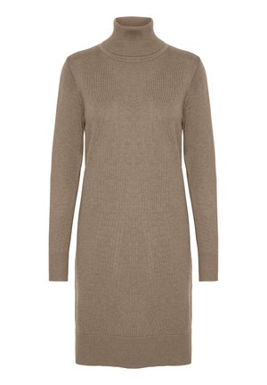 MILASZ ROLLNECK - Strickkleid - atmos melange