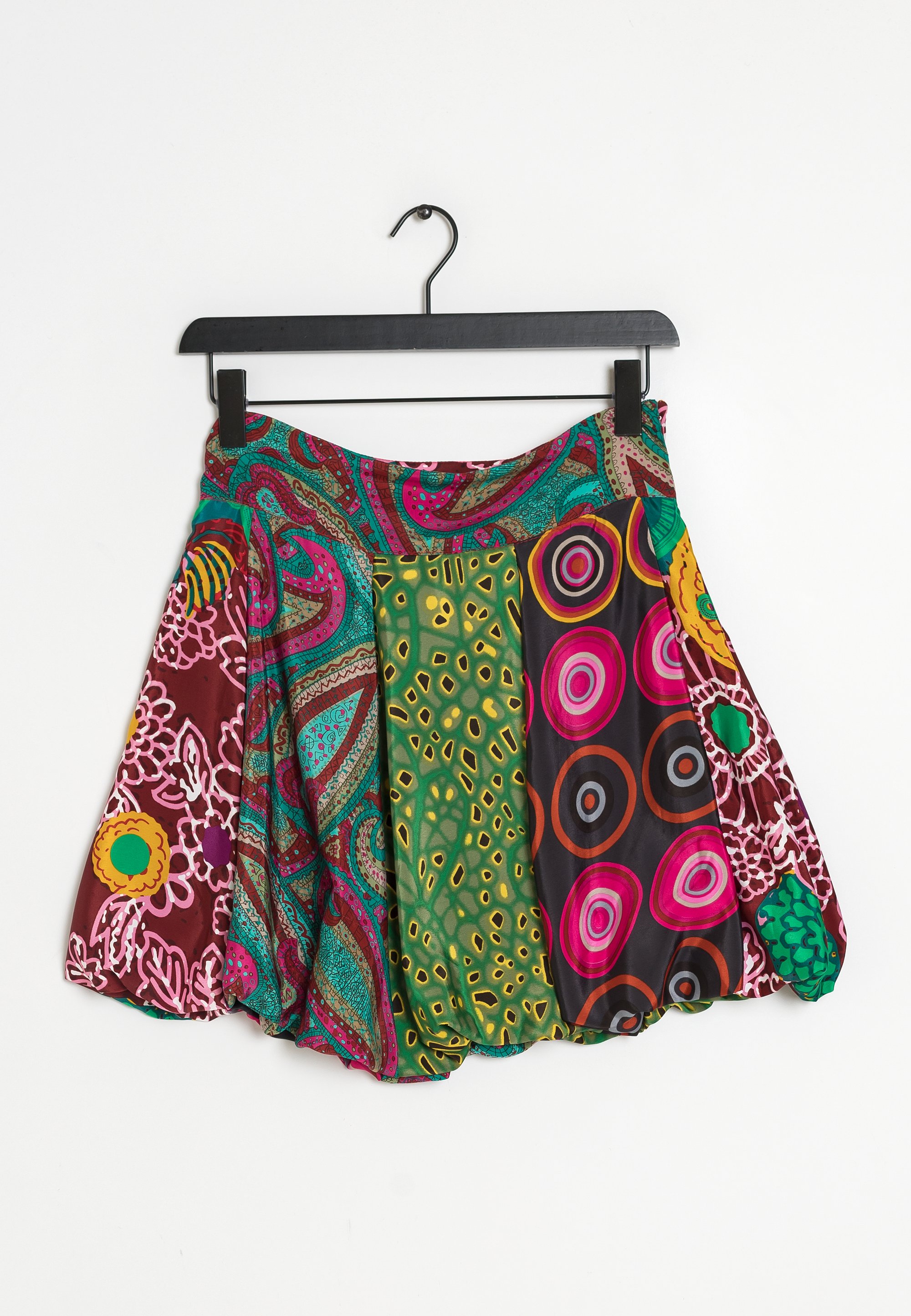 Jupe Trapèze Desigual Multicolore Brodée - Taille S, Excellent état - Vendeur Pro