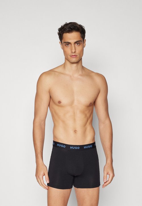 Calvin Klein Underwear 3 PACK - Boxerky - olive/black/dark blue/olivová ...