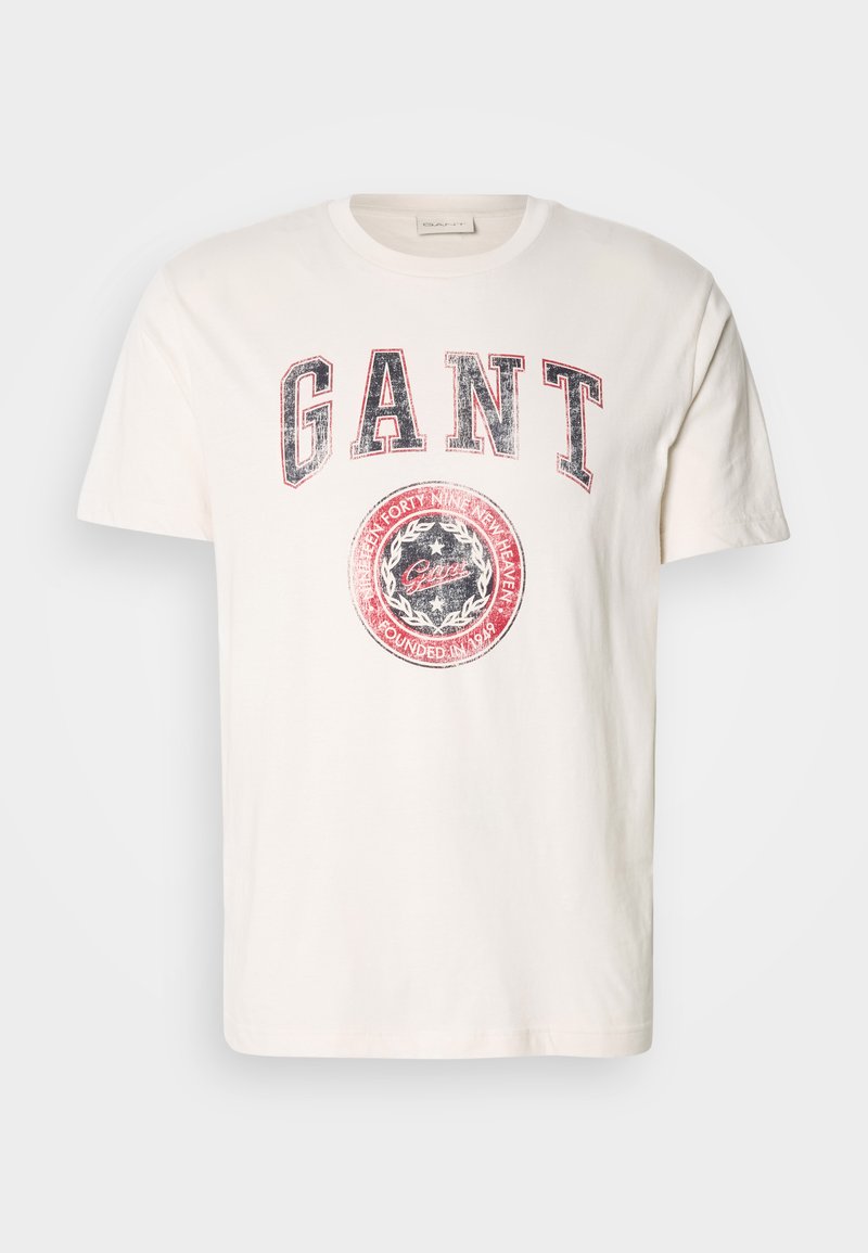 Gant T-shirt print crème