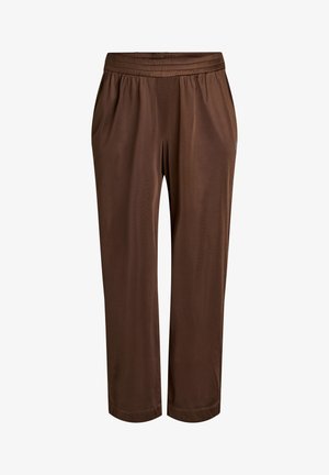 Active by Zizzi, TRAININGSHOSE MIT SEITENSTREIFEN UND TASCHEN - Pantaloni sportivi - braun