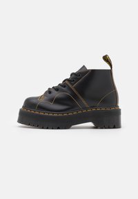 Dr. Martens - CHURCH QUAD UNISEX - Ankelboots - black vintage smooth Miniatyrbilde 1