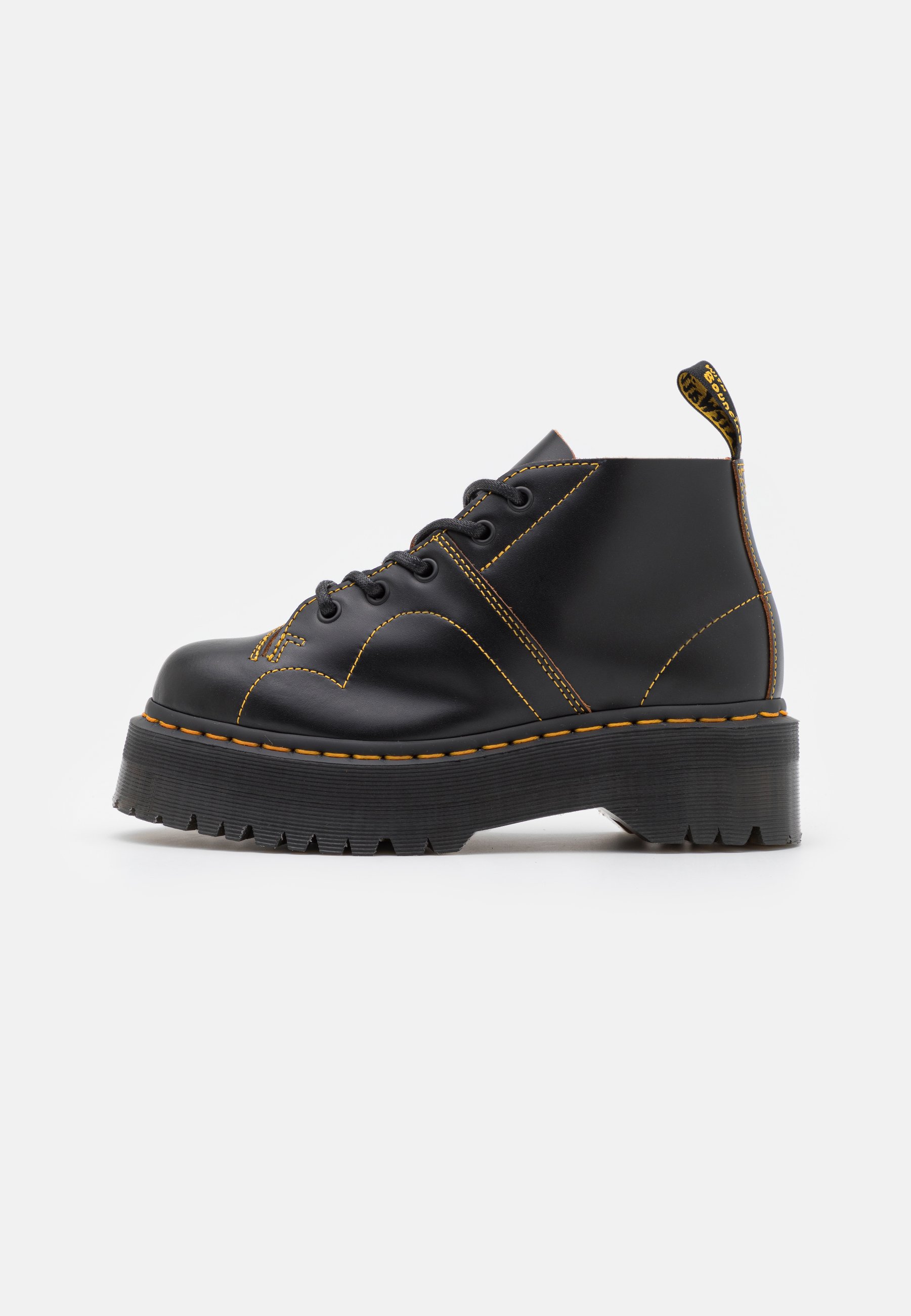 Dr. Martens CHURCH QUAD UNISEX - Ankle boots - black vintage 