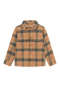 Les Deux LENNON - Marškiniai - tobacco brown/pine green