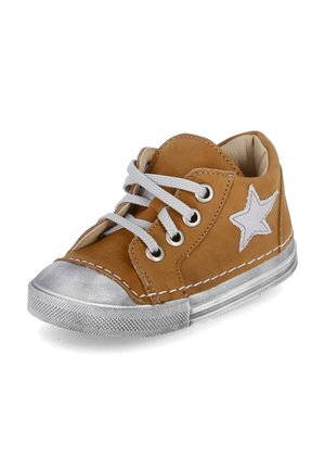 High-top trainers - braun