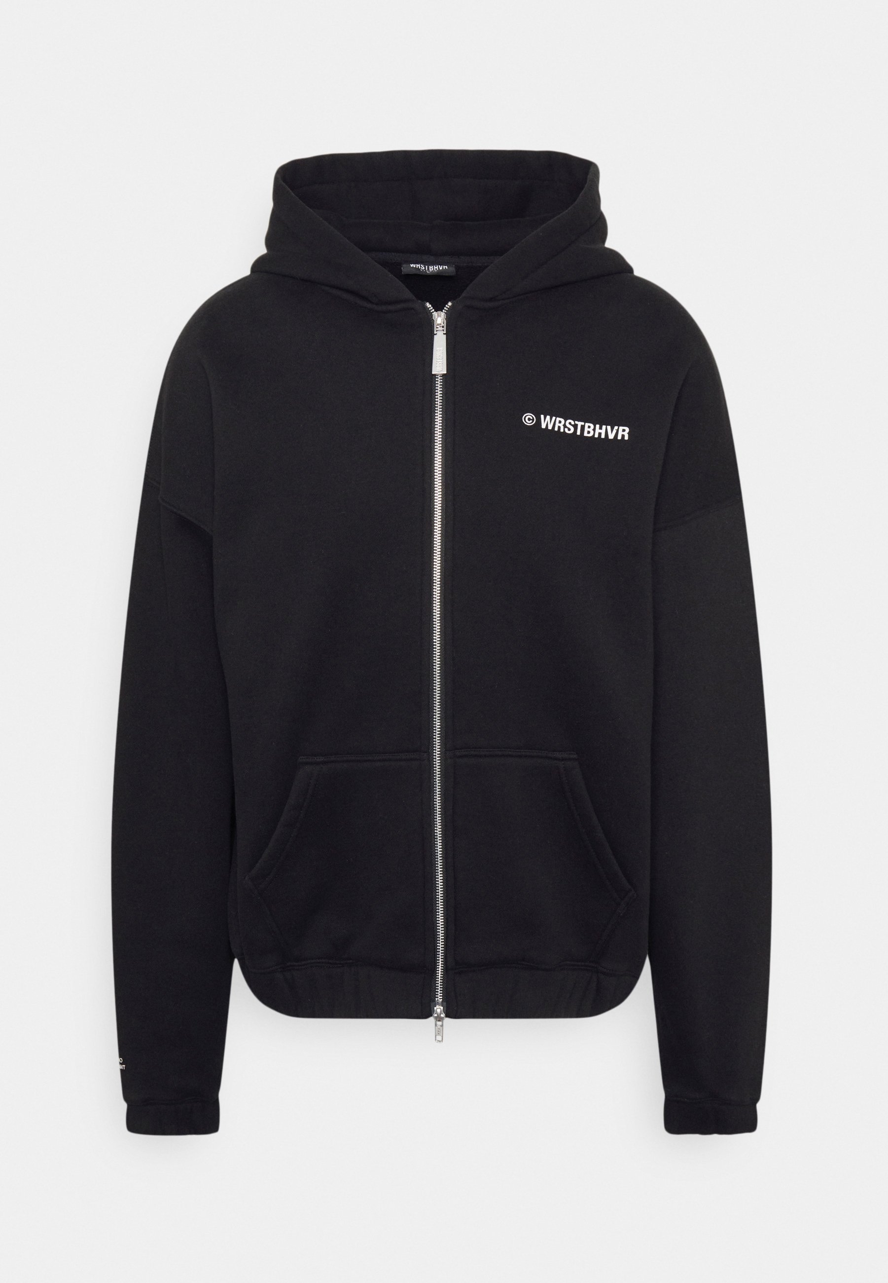 WRSTBHVR DAYTON HOODED UNISEX - Zip-up sweatshirt - black - Zalando.ie