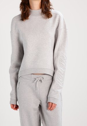 Sweatshirt - mottled grey