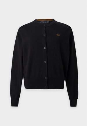 Fred Perry, CREW NECK - Жилетка - black