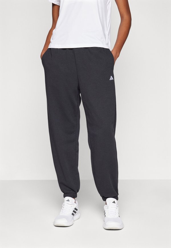 ESSENTIALS SMALL LOGO CUFFED - Tracksuit bottoms