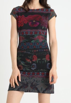 Gebreide jurk - black