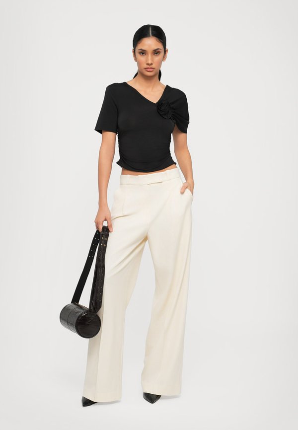 NEYA - Trousers - pearled ivory4