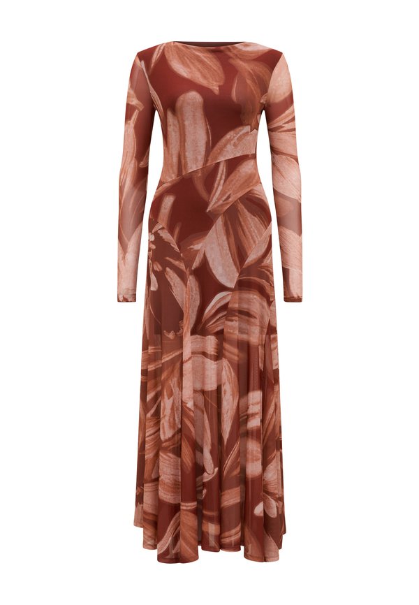 TAMMY MIDI - Cocktail dress / Party dress - rust carissa4
