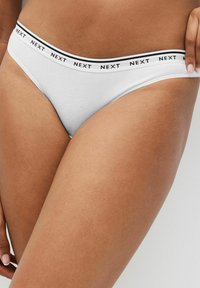 Next MONO PRINT RICH LOGO KNICKERS FOUR PACK - Tango nohavičky - blue ditsy print