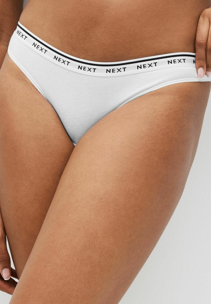 Next MONO PRINT RICH LOGO KNICKERS FOUR PACK - Tango nohavičky - blue ditsy print