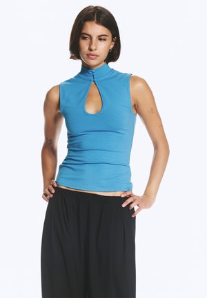 Weekday, KIMORA KEYHOLE - Top - blue