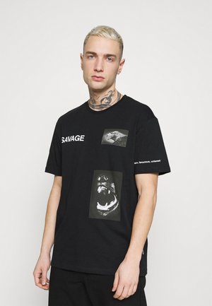 UNISEX - T-shirt imprimé - black