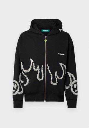 ZIP HOODIE UNISEX - Φούτερ με φερμουάρ - black