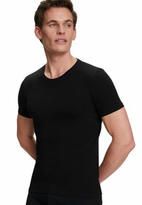 FALKE Daily Climate Control Outlast® Round Neck - Undershirt - black