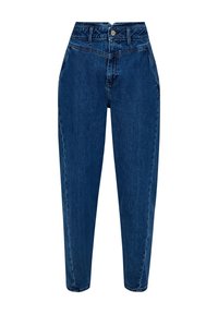 s.Oliver KAROLIN MIT BARREL LEG - Jeansy Relaxed Fit