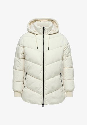 ONLY Carmakoma WATTIERTE CURVY - Téli dzseki - whitecap gray