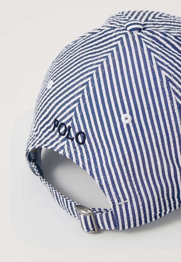 SEERSUCKER BALL CAP - Cap - cruise royal3