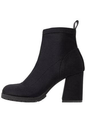 Stivaletti con tacco - black