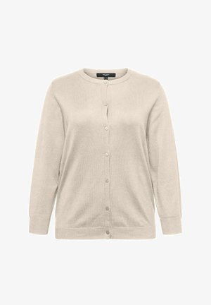 Vero Moda Curve, CARDIGAN VMCSILJE KNIT CARDIGAN - Cardigan - birch