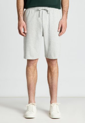 Calliope, PANTALONE GINNICO CORTO TINTA UNITA - Pantalon de survêtement - grigio chiaro melange