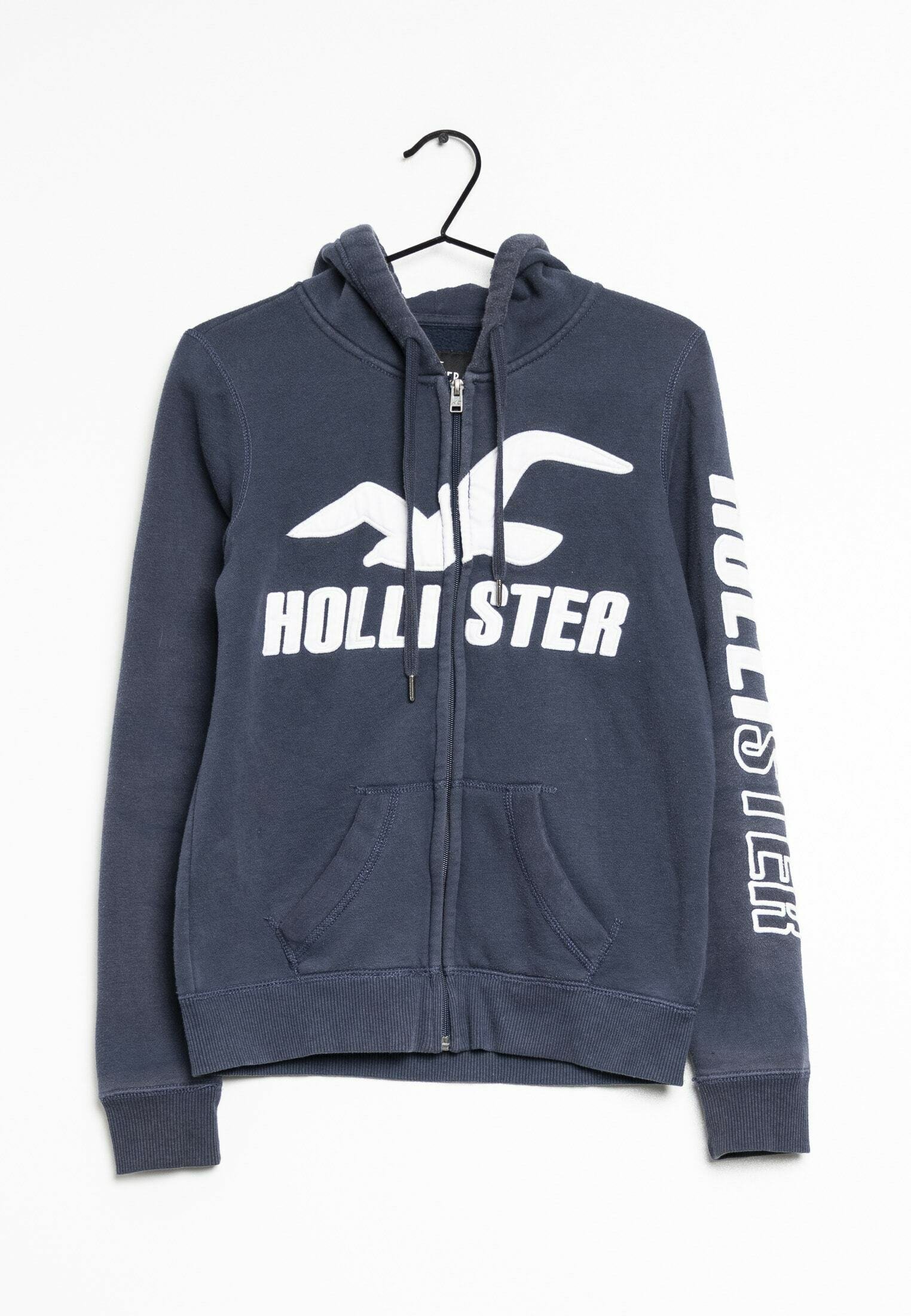 Hollister Sweatjacke blue/blau (Pre-owned)
