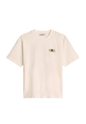 Marc O'Polo DENIM, MARC O'POLO DENIM T-SHIRT RELAXED MIT GROSSEM RÜCKENPRINT   - T-Shirt print - silky white