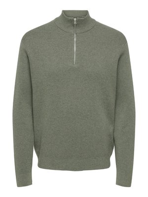 Only & Sons, ONSTING LIFE HALF ZIP - Džemperis - castor gray