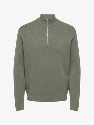 Only & Sons, ONSTING LIFE HALF ZIP - Džemperis - castor gray