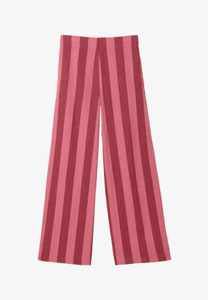FatFace, REGULAR FIT - WIDE STRIPE WIDE LEG TROUSERS . - Pantalones - pink