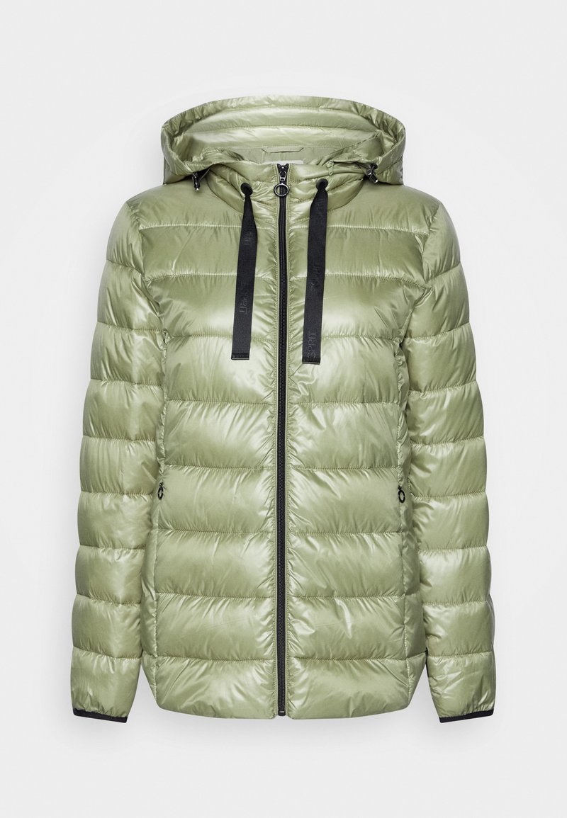 Esprit ULTRA LIGHT Winter coat light khaki/khaki Zalando.co.uk