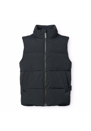 HEIKE - Waistcoat - black