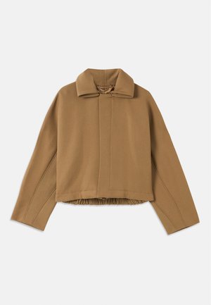 OVERSIZED ROLL NECK - Kerge jope - dark camel