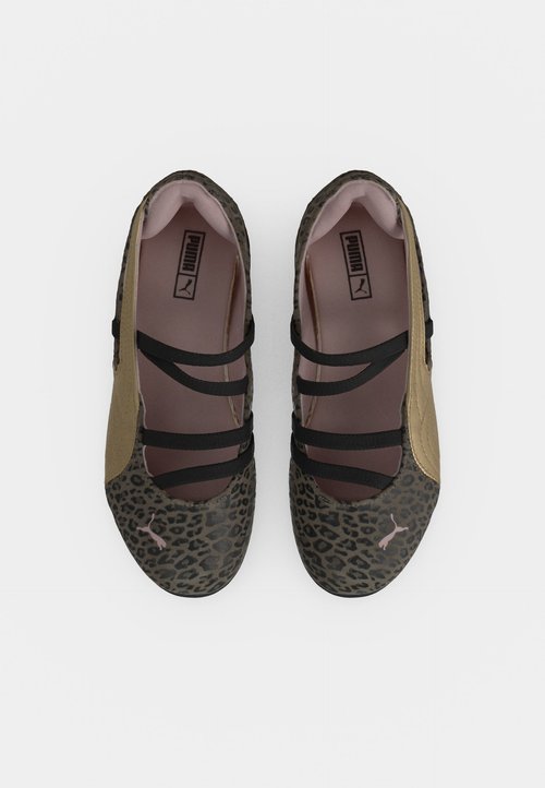PUMA SPEEDCAT LEOGIRL UNISEX - Ankle strap ballerina shoes - matte bronze/gold-coloured — photo 5