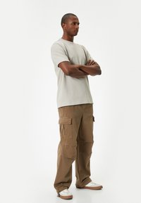 Koton CREW NECK  - T-shirts basic - beige